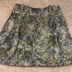 Dressy high waist skirt